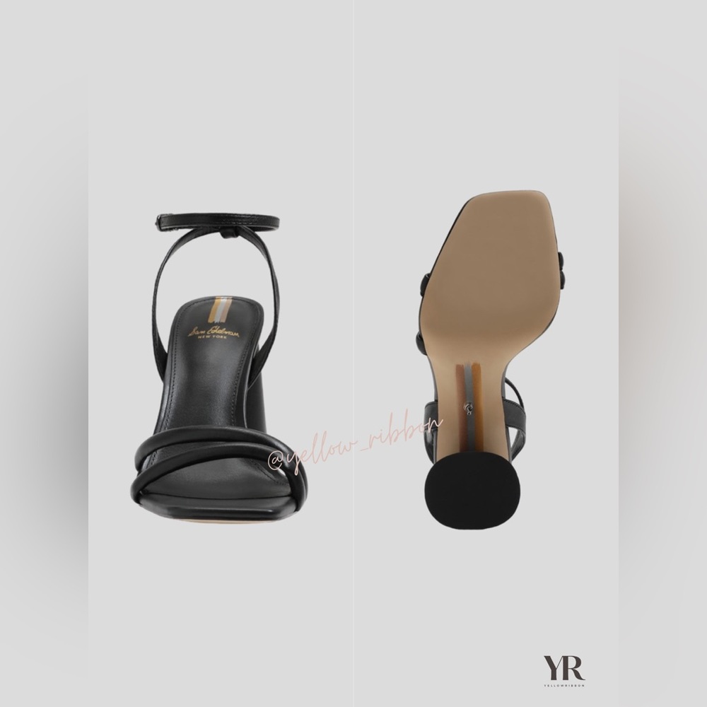 🆕 Sam Edelman | Kia Block Heel | Black | Size: 8W - Picture 3 of 5